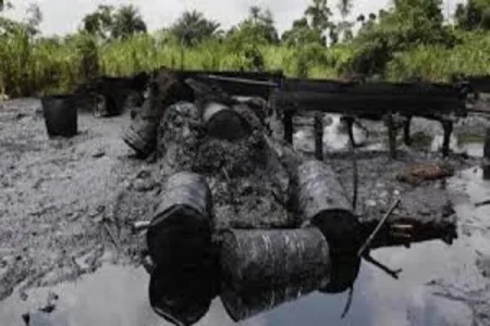 Navy Strikes Oil Thieves: 17,500 Litres of Stolen Crude Seized, Illegal Refinery Destroyed in Rivers
