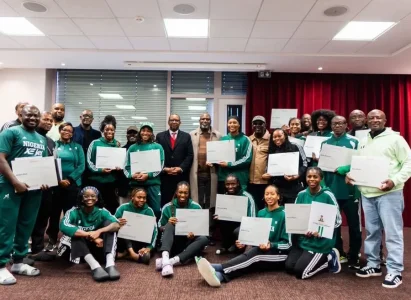 Tinubu Fulfils Promise, Gifts D'Tigress Houses and National Honours for Afrobasket Victory