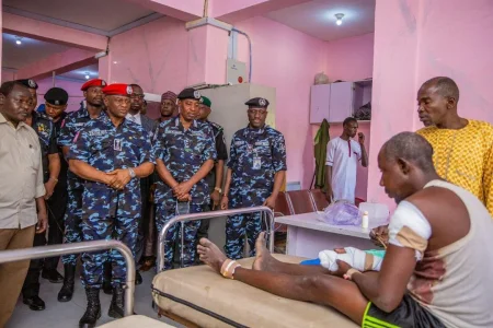 IGP Disu Visits Maiduguri Bomb Survivors in Hospital, Orders Tightened Security