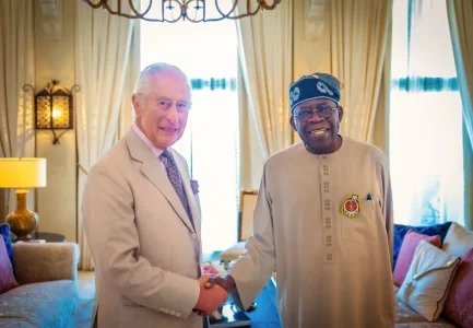 Tinubu Meets King Charles Today at Windsor Castle for Historic UK State Visit