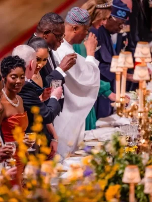 Tiwa Savage Spotted at UK State Banquet with Tinubu's Delegation, Sparks Mixed Reactions