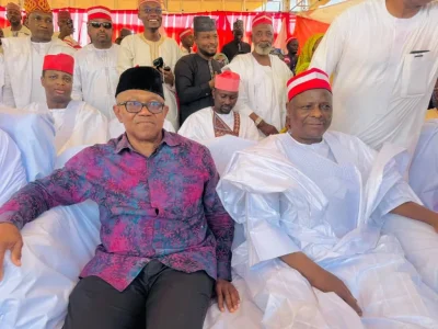 Kwankwaso Hosts Obi, Makinde, Dickson in Kano for Eid-el-Fitr Celebration