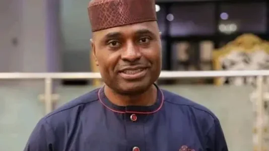 WATCH: Kenneth Okonkwo Dances His Way into Atiku's Residence