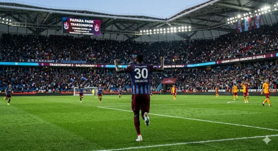 Paul Onuachu Named Man of the Match in Trabzonspor's Win Over Galatasaray
