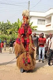 [VIDEO] Outrage as Masquerade Assaults Woman During Urheovware Cultural Festival in Delta State