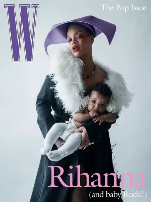 Rihanna Shares First Photos of Baby Rocki on W Magazine Cover