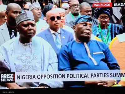 APC Official Mocks Atiku for 'Sleeping' During Ibadan Opposition Summit