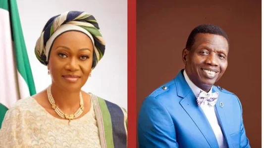 Pastor Adeboye Defends Oluremi Tinubu's Ordination, Says She Won't Be Removed
