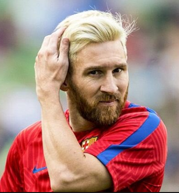 Sports - Lionel Messi Reveals Why He Dyed His Hair Blonde | Nigerian  Bulletin