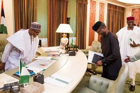 Osinbajo and Buhari Laugh.jpg