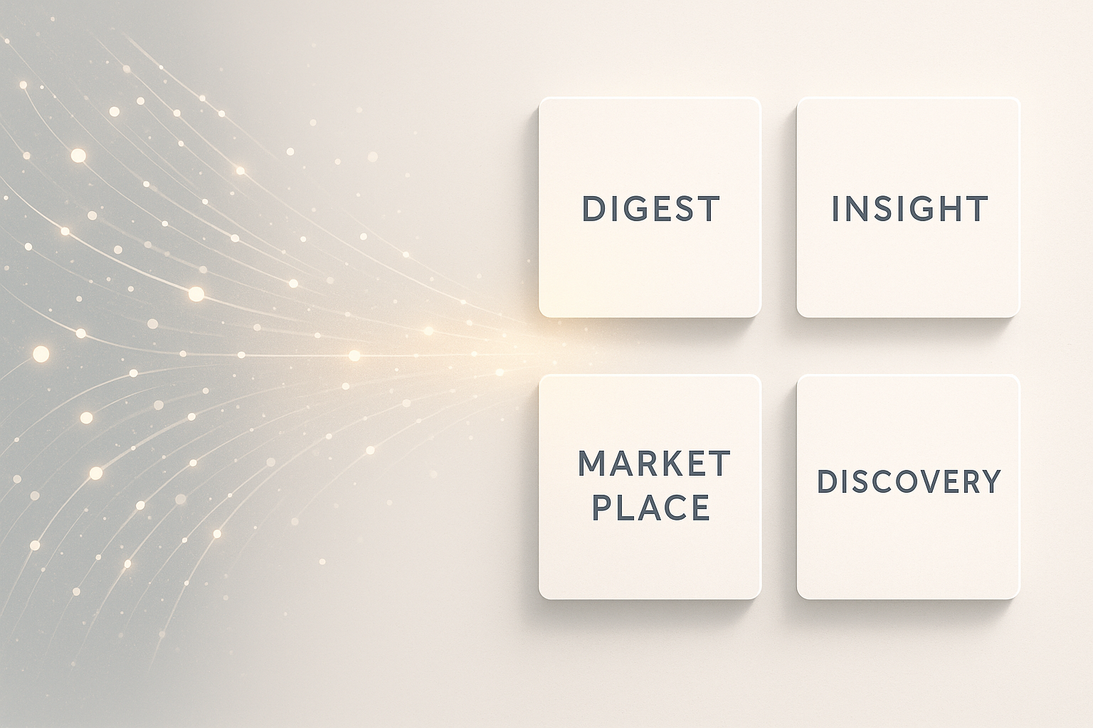 Editorial compass visual